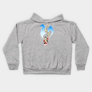 Kitsune Summon Kids Hoodie